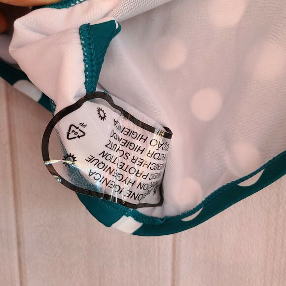 Lysa Swim Polka Dot Ruffled 2 Piece Swimsuit Size Women's‎ Plus 16W NWT - Picture 11 of 12